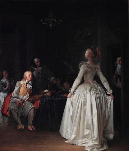 Marguerite Gerard La Lecon de danse oil painting image